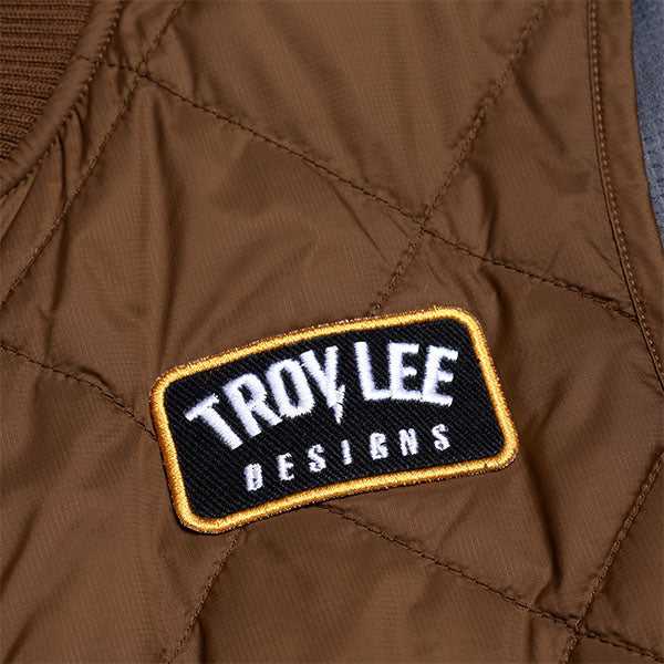 Troy Lee Designs Ruckus Ride Mono Vest Mountain Bike rear view in Fuego sizes SM, MD, LG, XL, 2X SKU 87193102. Riding Vest | Available at BTO Sports