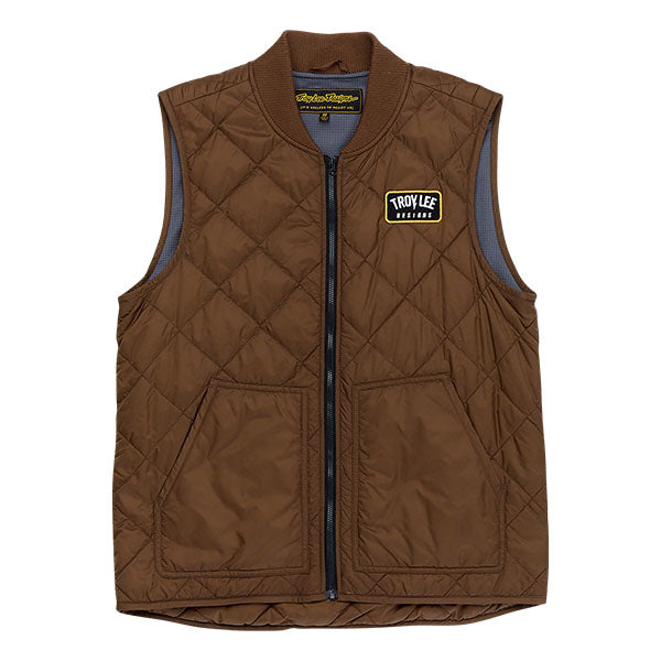 Troy Lee Designs Ruckus Ride Mono Vest Mountain Bike front angle view in Fuego sizes SM, MD, LG, XL, 2X SKU 87193102. Riding Vest | Available at BTO Sports