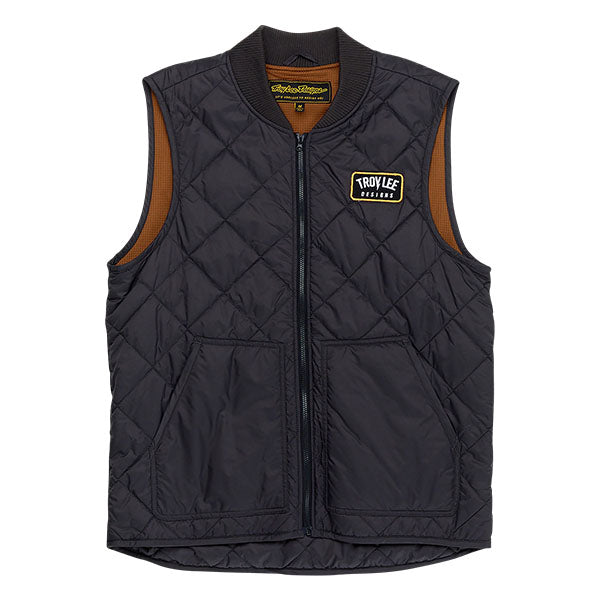 Troy Lee Designs Ruckus Ride Mono Vest Mountain Bike front angle view in Fuego sizes SM, MD, LG, XL, 2X SKU 87193102. Riding Vest | Available at BTO Sports
