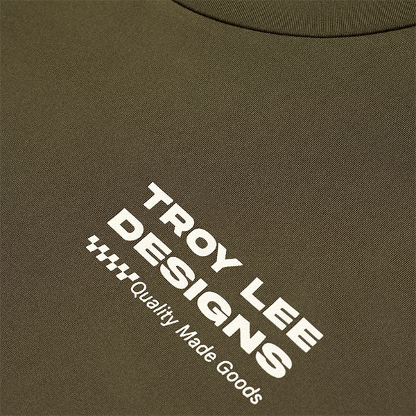 Product image of Troy Lee Designs - Ruckus Factory Long Sleeve Ride Tee (MTB) SKU:371008004 | Sizes: SM–XL | Designed for Mountain Bike, BMX and E-Bike riders | Available at BTO Sports