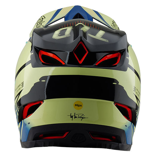 Product image of Troy Lee Designs - D4 Composite Drip MIPS Helmet (MTB) SKU:140019004 | Sizes: SM–XL | Designed for Mountain Bike, BMX and E-Bike riders | Available at BTO Sports