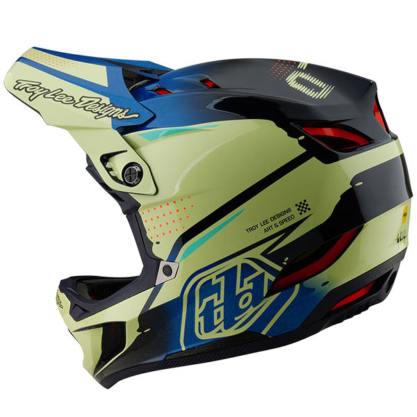 Product image of Troy Lee Designs - D4 Composite Drip MIPS Helmet (MTB) SKU:140019003 | Sizes: SM–XL | Designed for Mountain Bike, BMX and E-Bike riders | Available at BTO Sports