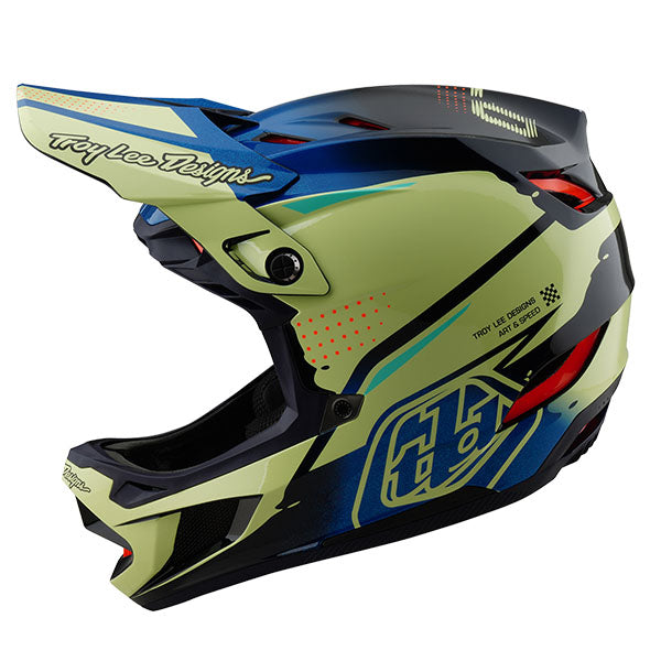 Product image of Troy Lee Designs - D4 Composite Drip MIPS Helmet (MTB) SKU:140019002 | Sizes: SM–XL | Designed for Mountain Bike, BMX and E-Bike riders | Available at BTO Sports