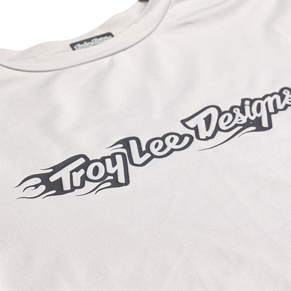 Product image of Troy Lee Designs - Ruckus Burn Out Long Sleeve Ride Tee (MTB) SKU:371007013 | Sizes: SM–XL | Designed for Mountain Bike, BMX and E-Bike riders | Available at BTO Sports