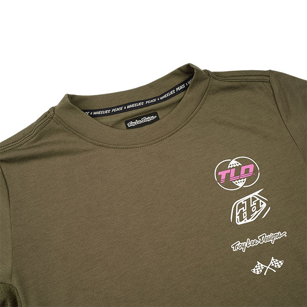 Product image of Troy Lee Designs - Skyline Worldwide Ride Tee (MTB) (Youth) SKU:384148003 | Designed for Mountain Bike, BMX and E-Bike riders | Available at BTO Sports