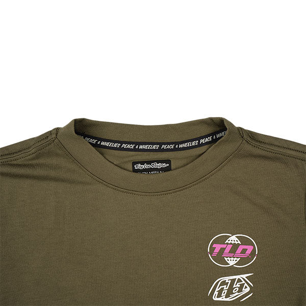 Product image of Troy Lee Designs - Skyline Worldwide Ride Tee (MTB) (Youth) SKU:384148004 | Designed for Mountain Bike, BMX and E-Bike riders | Available at BTO Sports
