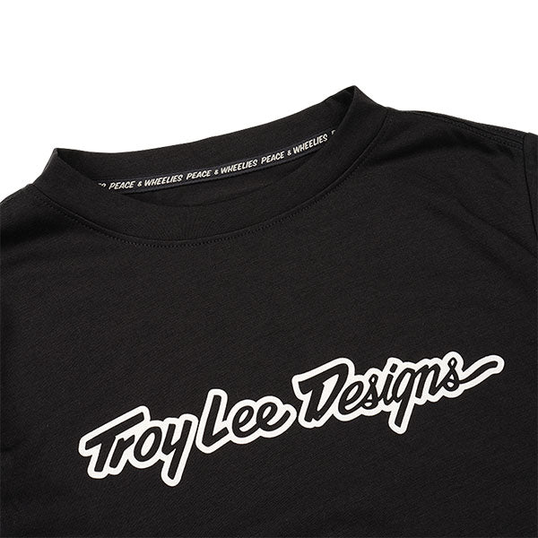 Product image of Troy Lee Designs - Skyline Signature Long Sleeve Ride Tee (MTB) (Youth) SKU:385072024 | Designed for Mountain Bike, BMX and E-Bike riders | Available at BTO Sports
