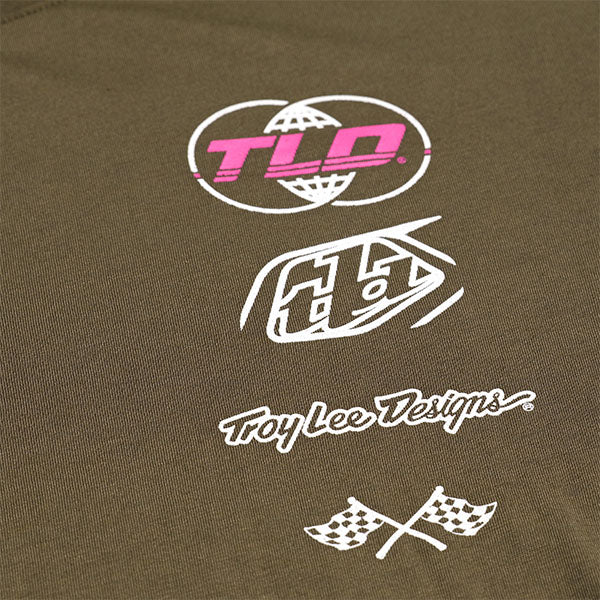 Product image of Troy Lee Designs - Skyline Worldwide Long Sleeve Ride Tee (MTB) SKU:383148004 | Sizes: SM–XL | Designed for Mountain Bike, BMX and E-Bike riders | Available at BTO Sports