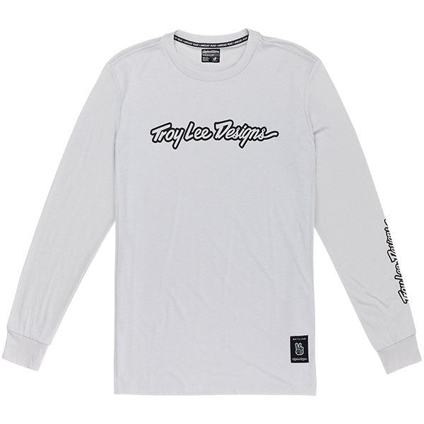 Product image of Troy Lee Designs - Skyline Signature Long Sleeve Ride Tee (MTB) SKU:383072016 | Sizes: SM–XL | Designed for Mountain Bike, BMX and E-Bike riders | Available at BTO Sports