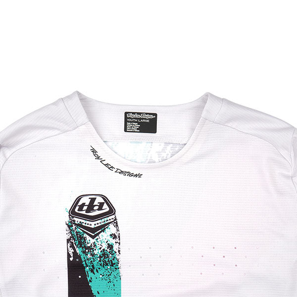 Product image of Troy Lee Designs - Sprint Full Pull Jersey (MTB) (Youth) SKU:324036012 | Designed for Mountain Bike, BMX and E-Bike riders | Available at BTO Sports