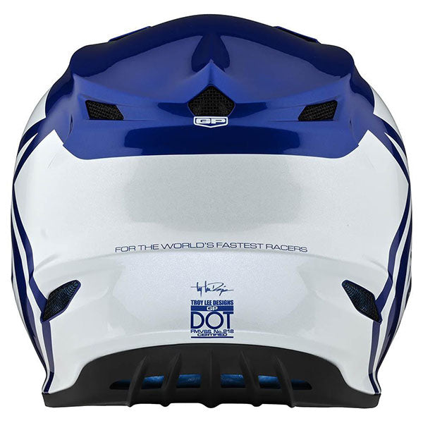 Image of Troy Lee Designs SKU 1032520 GP Overload Helmet Size: XS Colors: Black/White (SKU 1032520)
