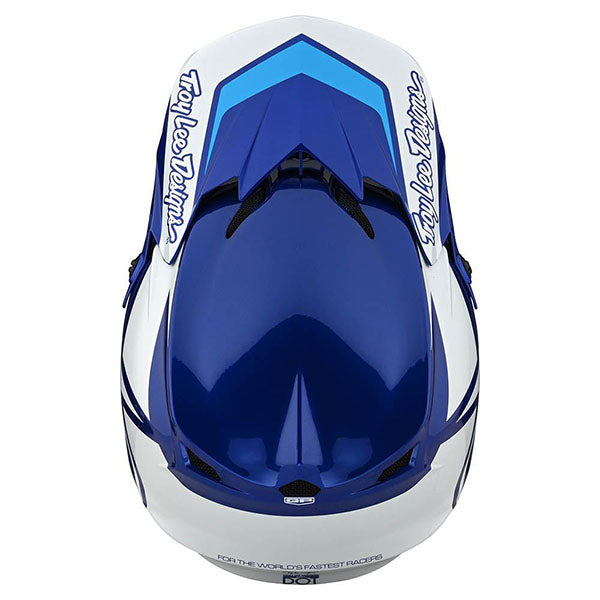 Image of Troy Lee Designs SKU 1042520 GP Overload Helmet (Youth) Size: Y-MD Colors: BLUE (SKU 1042520)