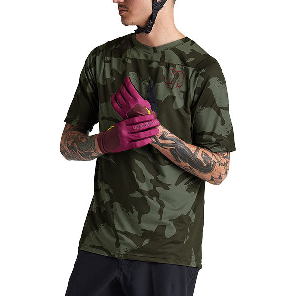 Product image of Troy Lee Designs - Skyline SS Shadow Camo Jersey (MTB) SKU:319491012 | Sizes: SM, MD, LG, XL, 2XL | Designed for Mountain Bike, BMX and E-Bike riders | Available at BTO Sports