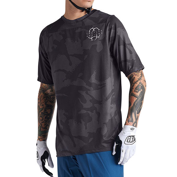 Product image of Troy Lee Designs - Skyline SS Shadow Camo Jersey (MTB) SKU:319491026 | Sizes: SM, MD, LG, XL, 2XL | Designed for Mountain Bike, BMX and E-Bike riders | Available at BTO Sports