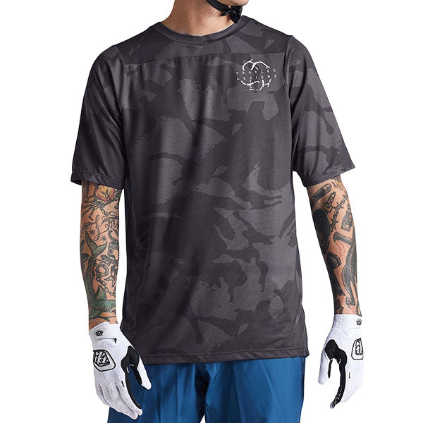 Product image of Troy Lee Designs - Skyline SS Shadow Camo Jersey (MTB) SKU:319491012 | Sizes: SM, MD, LG, XL, 2XL | Designed for Mountain Bike, BMX and E-Bike riders | Available at BTO Sports