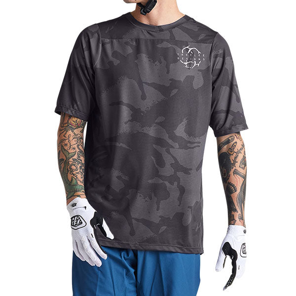 Product image of Troy Lee Designs - Skyline SS Shadow Camo Jersey (MTB) SKU:319491004 | Sizes: SM, MD, LG, XL, 2XL | Designed for Mountain Bike, BMX and E-Bike riders | Available at BTO Sports