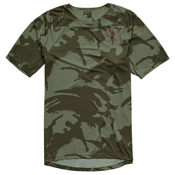 Product image of Troy Lee Designs - Skyline SS Shadow Camo Jersey (MTB) SKU:319491012 | Sizes: SM, MD, LG, XL, 2XL | Designed for Mountain Bike, BMX and E-Bike riders | Available at BTO Sports