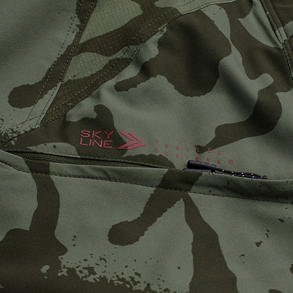 Product image of Troy Lee Designs - Skyline Shadow Camo Short Shell (MTB) SKU:238490003 | Sizes: 30–38 | Designed for Mountain Bike, BMX and E-Bike riders | Available at BTO Sports