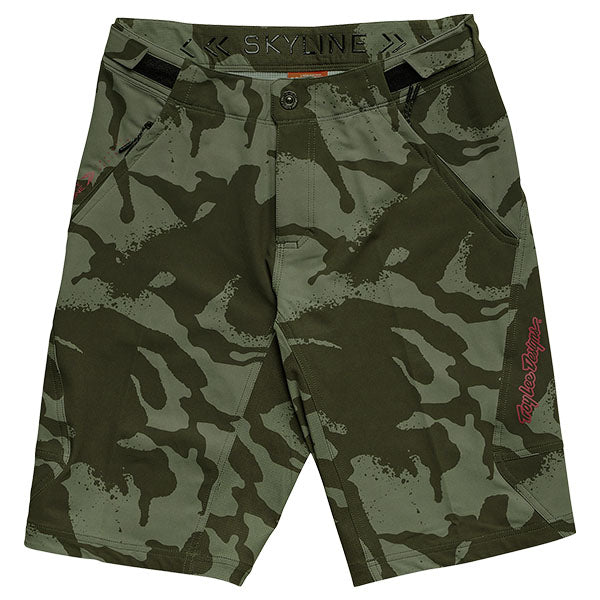Product image of Troy Lee Designs - Skyline Shadow Camo Short Shell (MTB) SKU:238490012 | Sizes: 30–38 | Designed for Mountain Bike, BMX and E-Bike riders | Available at BTO Sports