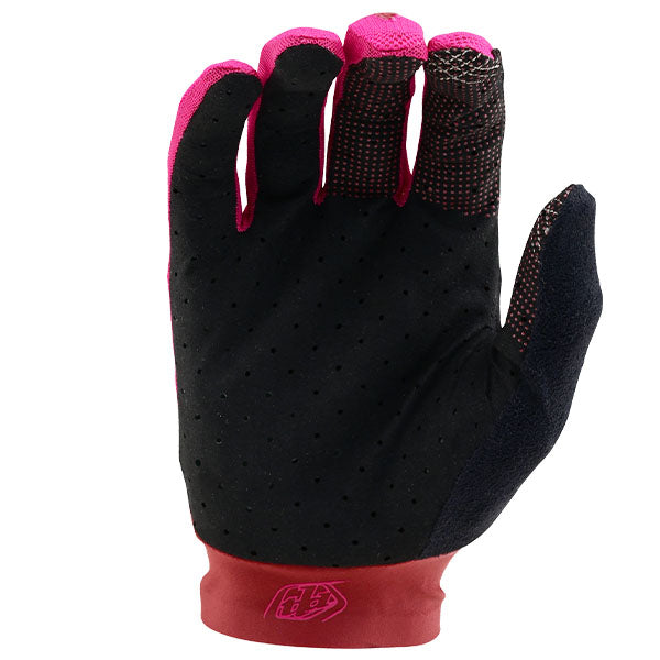 Product image of Troy Lee Designs 24 BTO Sports 0078 TLD M24D1 ACE GLOVE REVERB MONO BERRY 02 b383ceff c59c 479f b809 a56df6d025cc motocross gloves showing fit, construction, and colorway | Available at BTO Sports