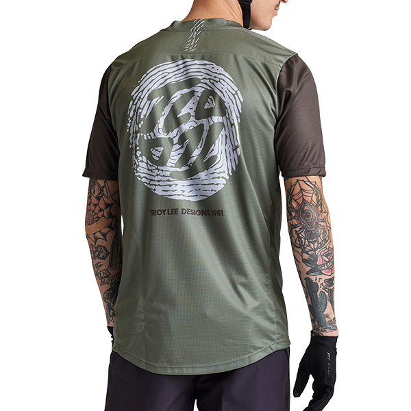 Product image of Troy Lee Designs - Flowline SS Flipped Jersey (MTB) SKU:335479002 | Sizes: SM, MD, LG, XL, 2XL | Designed for Mountain Bike, BMX and E-Bike riders | Available at BTO Sports