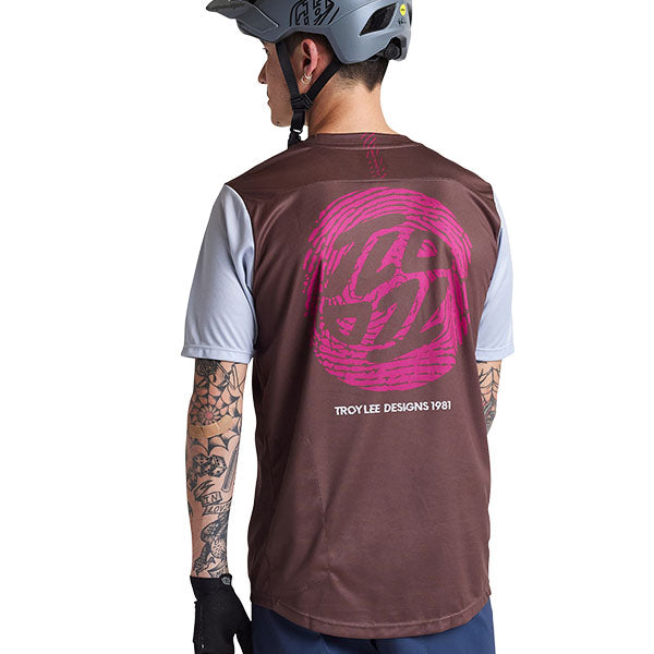 Product image of Troy Lee Designs - Flowline SS Flipped Jersey (MTB) SKU:335479005 | Sizes: SM, MD, LG, XL, 2XL | Designed for Mountain Bike, BMX and E-Bike riders | Available at BTO Sports