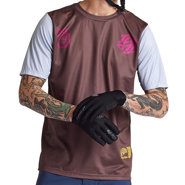 Product image of Troy Lee Designs - Flowline SS Flipped Jersey (MTB) SKU:335479015 | Sizes: SM, MD, LG, XL, 2XL | Designed for Mountain Bike, BMX and E-Bike riders | Available at BTO Sports