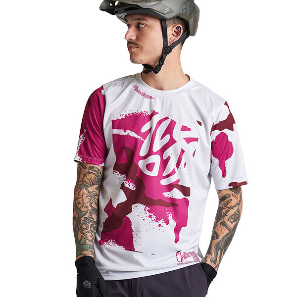 Product image of Troy Lee Designs - Flowline SS Confined Jersey (MTB) SKU:335481002 | Sizes: SM, MD, LG, XL, 2XL | Designed for Mountain Bike, BMX and E-Bike riders | Available at BTO Sports