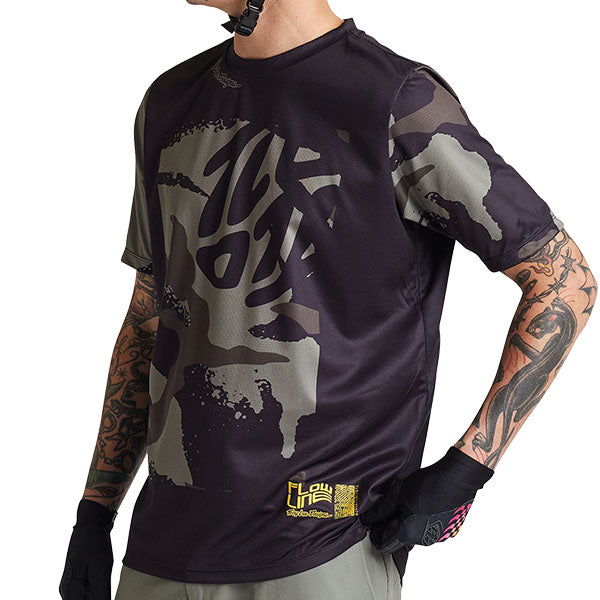 Product image of Troy Lee Designs - Flowline SS Confined Jersey (MTB) SKU:335481005 | Sizes: SM, MD, LG, XL, 2XL | Designed for Mountain Bike, BMX and E-Bike riders | Available at BTO Sports