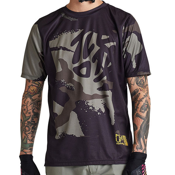 Product image of Troy Lee Designs - Flowline SS Confined Jersey (MTB) SKU:335481015 | Sizes: SM, MD, LG, XL, 2XL | Designed for Mountain Bike, BMX and E-Bike riders | Available at BTO Sports