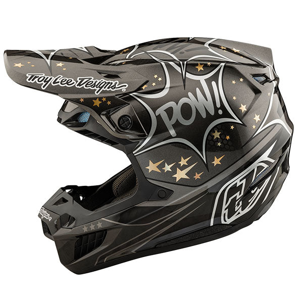 Image of Troy Lee Designs SKU 1717540 SE5 Carbon Cosmic Explosion MIPS Helmet Size: XS Colors: Gray (SKU 1717540)