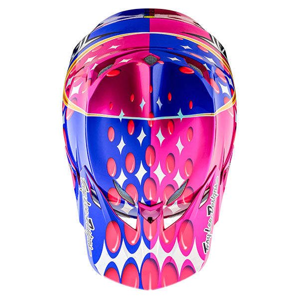 Image of Troy Lee Designs SKU 1827560 SE5 Composite Blurr Helmet Size: XS Colors: Pink (SKU 1827560)