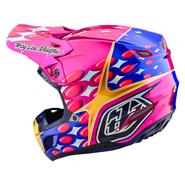 Image of Troy Lee Designs SKU 1827560 SE5 Composite Blurr Helmet Size: XS Colors: Pink (SKU 1827560)