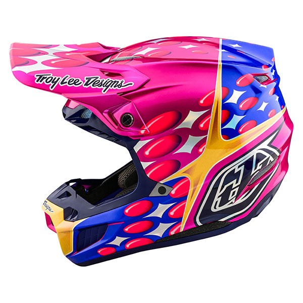 Image of Troy Lee Designs SKU 1827560 SE5 Composite Blurr Helmet Size: XS Colors: Pink (SKU 1827560)