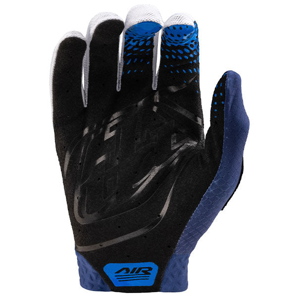 Product image of TLD BTO Sports 0041 TLD M24D2 AIR GLOVE BLURR BLU 02 motocross gloves showing fit, construction, and colorway | Available at BTO Sports