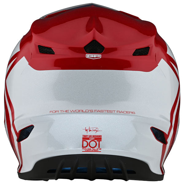 Image of Troy Lee Designs SKU 1032520 GP Overload Helmet Size: XS Colors: Black/White (SKU 1032520)
