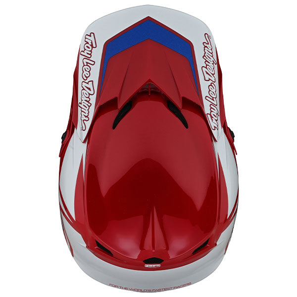 Image of Troy Lee Designs SKU 1032520 GP Overload Helmet Size: XS Colors: Black/White (SKU 1032520)