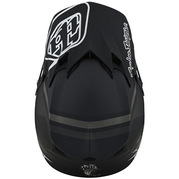 Image of Troy Lee Designs SKU 1093280 SE4 Polyacrylite Skooly Helmet Size: SM Colors: Black (SKU 1093280)