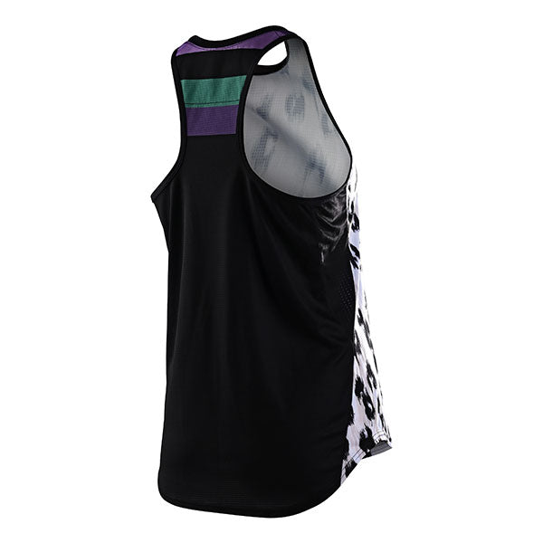 Studio photo on a white background of Troy Lee Designs Luxe Wild Cat Tank (MTB) (Womens); SKU 3725330; Colors: XS, SM, MD and more; Sizes: WHITE