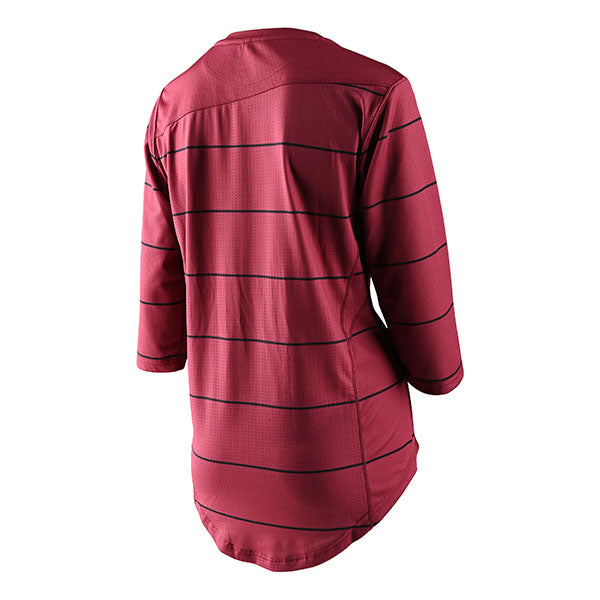 Product image of Troy Lee Designs - Mischief Pinstripe Jersey (MTB) (Womens) SKU:359317012 | Sizes: SM–XL | Designed for Mountain Bike, BMX and E-Bike riders | Available at BTO Sports