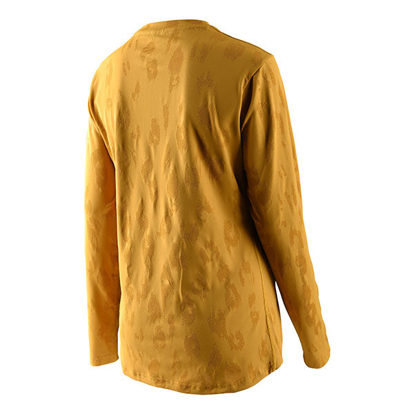 Product image of Troy Lee Designs - Lilium LS Jacquard Jersey (MTB) (Womens) SKU:358419012 | Sizes: SM–XL | Designed for Mountain Bike, BMX and E-Bike riders | Available at BTO Sports
