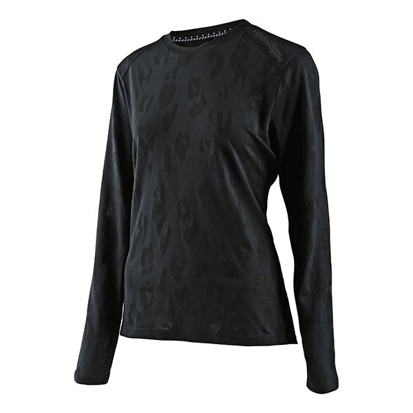 Product image of Troy Lee Designs - Lilium LS Jacquard Jersey (MTB) (Womens) SKU:358419013 | Sizes: SM–XL | Designed for Mountain Bike, BMX and E-Bike riders | Available at BTO Sports
