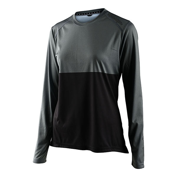 Product image of Troy Lee Designs - Lilium LS Block Jersey (MTB) (Womens) SKU:358582013 | Sizes: SM–XL | Designed for Mountain Bike, BMX and E-Bike riders | Available at BTO Sports