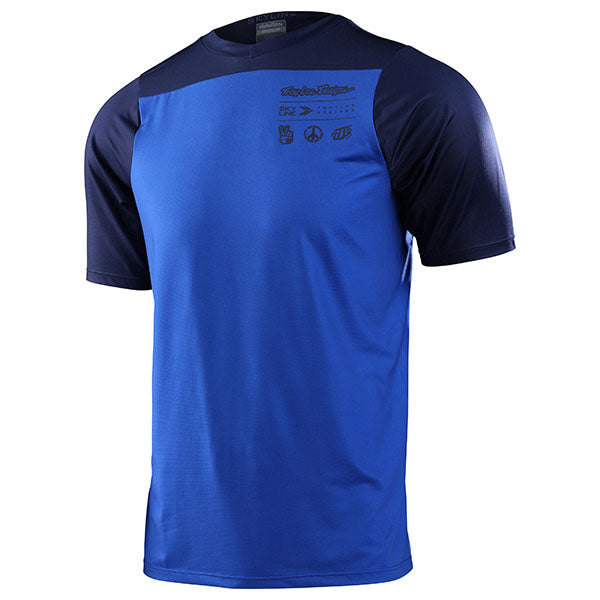 Product image of Troy Lee Designs - Skyline Mono SS Jersey (MTB) SKU:319931004 | Sizes: SM–XL | Designed for Mountain Bike, BMX and E-Bike riders | Available at BTO Sports