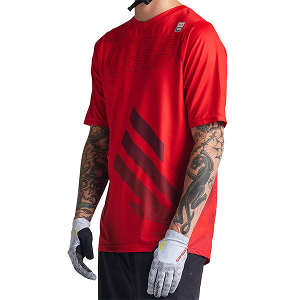 Product image of Troy Lee Designs - Skyline SS Sram Eagle One Jersey (MTB) SKU:319484006 | Sizes: SM, MD, LG, XL, 2XL | Designed for Mountain Bike, BMX and E-Bike riders | Available at BTO Sports