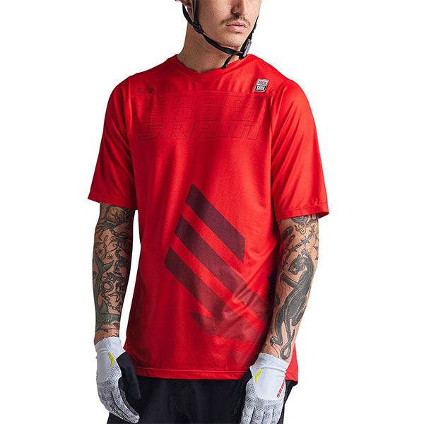 Product image of Troy Lee Designs - Skyline SS Sram Eagle One Jersey (MTB) SKU:319484012 | Sizes: SM, MD, LG, XL, 2XL | Designed for Mountain Bike, BMX and E-Bike riders | Available at BTO Sports