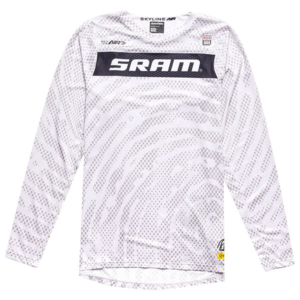 Product image of Troy Lee Designs - Skyline Air LS Sram Roots Jersey (MTB) SKU:345498014 | Sizes: SM, MD, LG, XL, 2XL | Designed for Mountain Bike, BMX and E-Bike riders | Available at BTO Sports