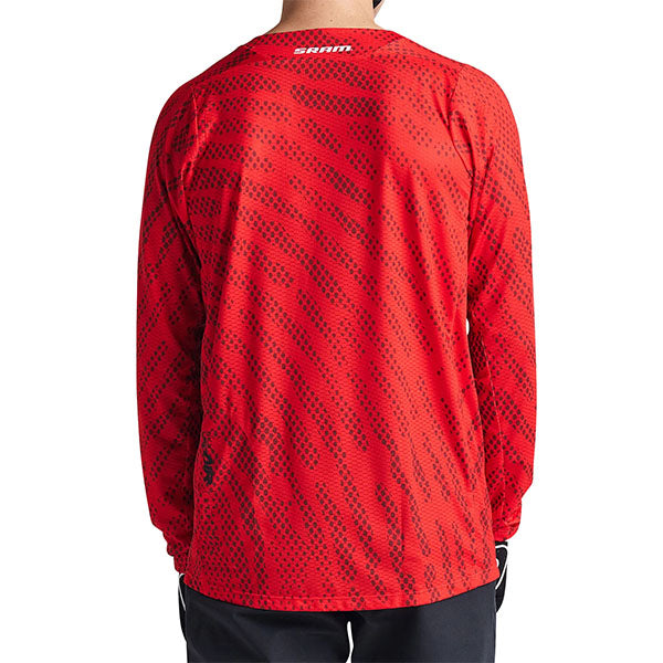 Product image of Troy Lee Designs - Skyline Air LS Sram Roots Jersey (MTB) SKU:345498004 | Sizes: SM, MD, LG, XL, 2XL | Designed for Mountain Bike, BMX and E-Bike riders | Available at BTO Sports
