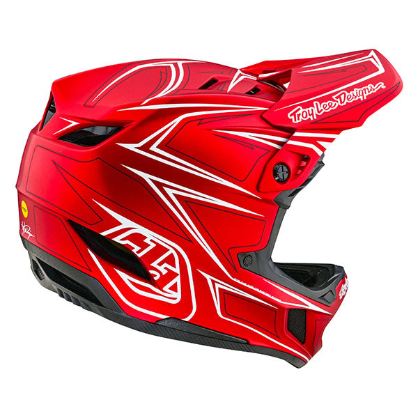 Product image of Troy Lee Designs - D4 Composite Pinned MIPS Helmet (MTB) SKU:140505006 | Sizes: XS–2X | Designed for Mountain Bike, BMX and E-Bike riders | Available at BTO Sports