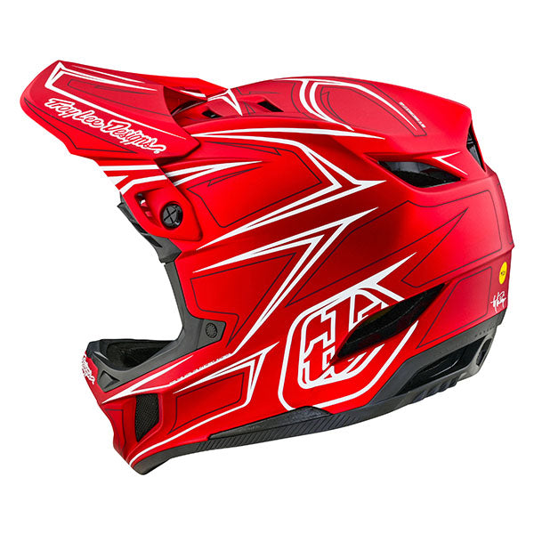 Product image of Troy Lee Designs - D4 Composite Pinned MIPS Helmet (MTB) SKU:140505011 | Sizes: XS–2X | Designed for Mountain Bike, BMX and E-Bike riders | Available at BTO Sports